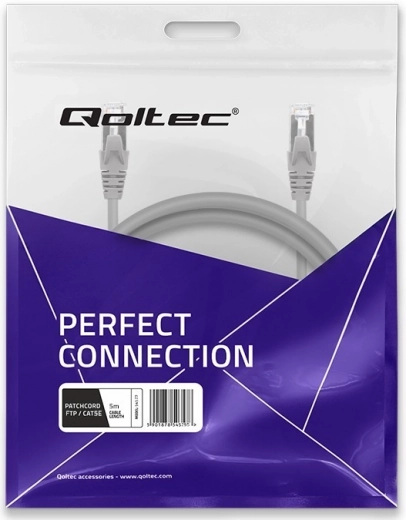 Proven Qoltec quality, CAT5e category