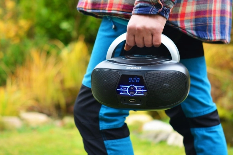 Portable design with AC and battery power