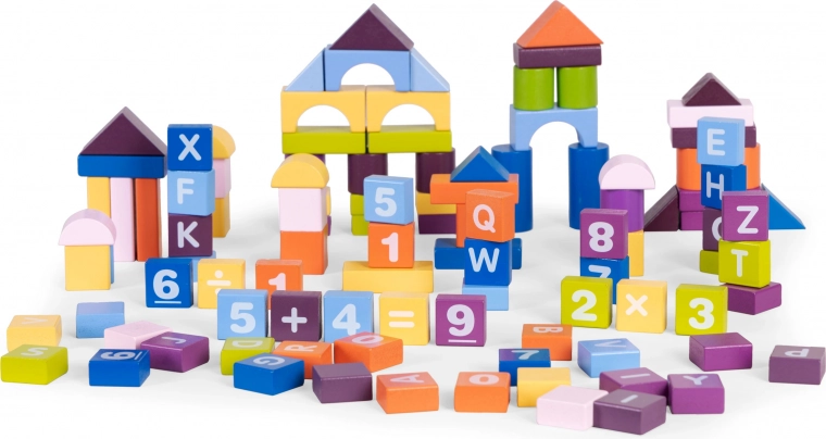 Saugios ir patvarios medinės kaladėlės