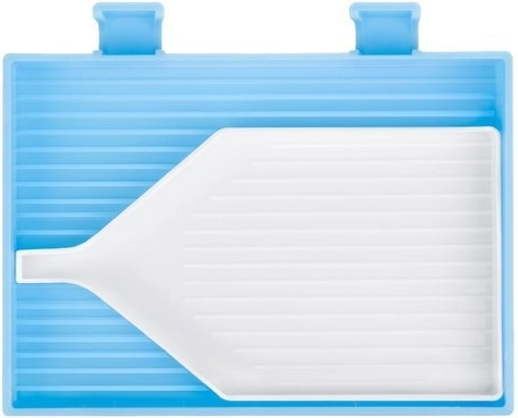 Greitas rūšiavimas ir bėrimas dėl lėkštučių su snapeliu