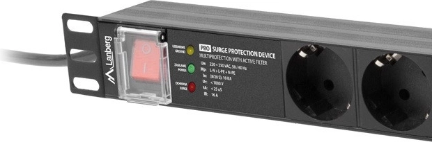 Type 2 surge protection and active filter