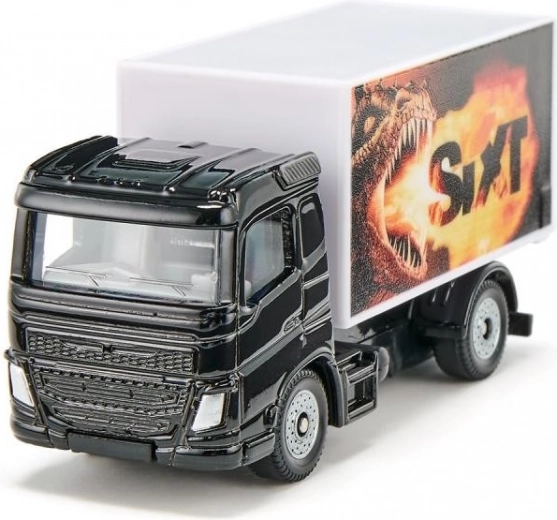 Išraiškingas „Sixt“ drakono dizainas