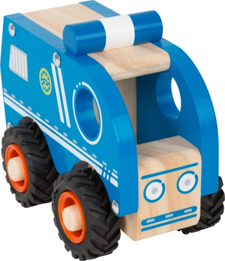 Playful design and clever rear compartment