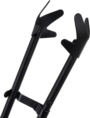 Ergonomic handles and safe tongs