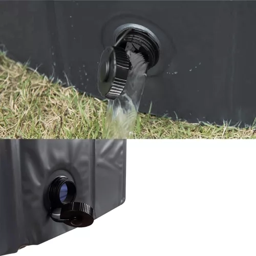 Greitas vandens išleidimas dėl vožtuvo