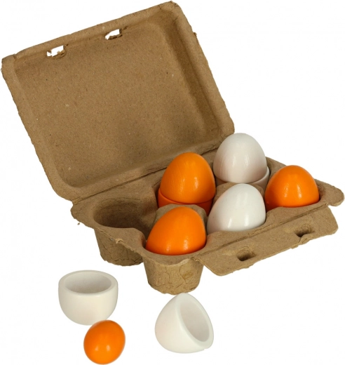 Mediniai kiaušiniai su išimamais tryniais