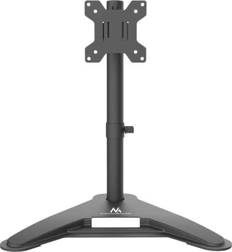 Stable metal construction with V-base