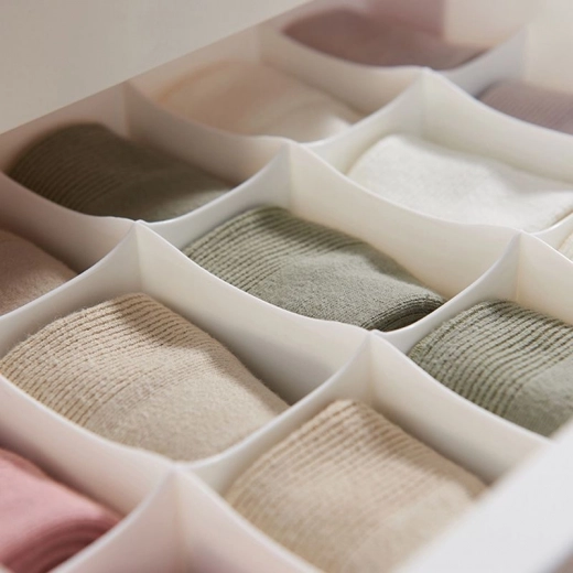 Išmanus skirstymas kiekvienam skalbinių tipui