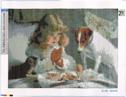 Dekoratyvinis motyvas 30 × 40 cm