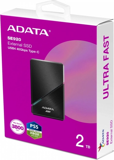 Lightning-fast transfer over USB4 up to 40 Gb/s