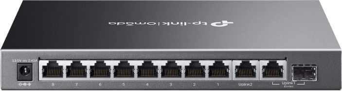 8× PoE+ with power up to 123 W