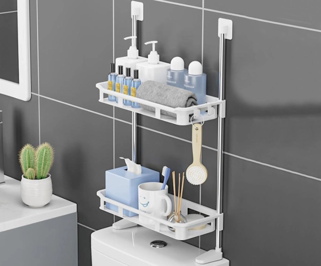 Maksimalus erdvės virš tualeto išnaudojimas