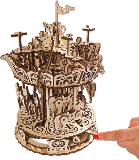 A wind-up mechanism that comes alive