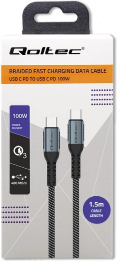 Greitas 100 W įkrovimas su PD ir QC 3.0