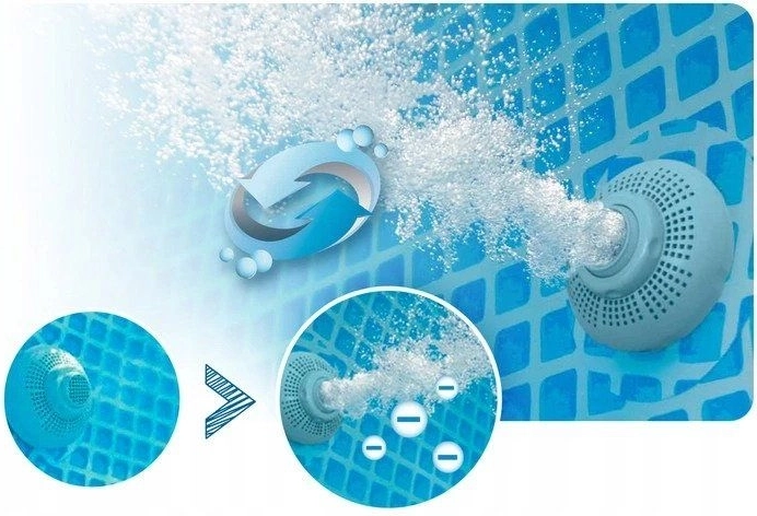 Hydro Aeration Technology krištolo skaidriam vandeniui