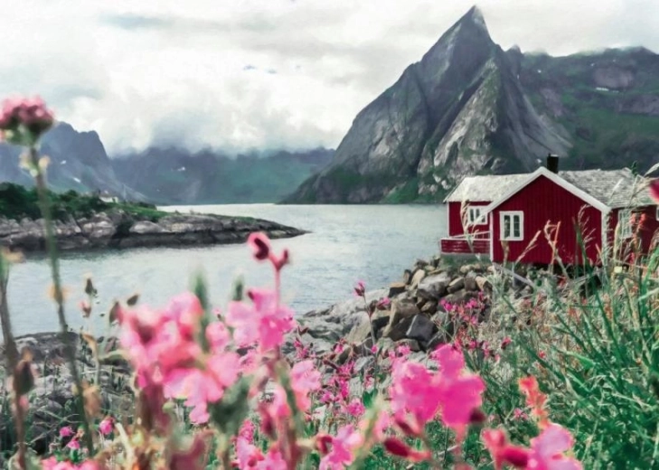 Įspūdingas Lofotų motyvas Norvegijoje