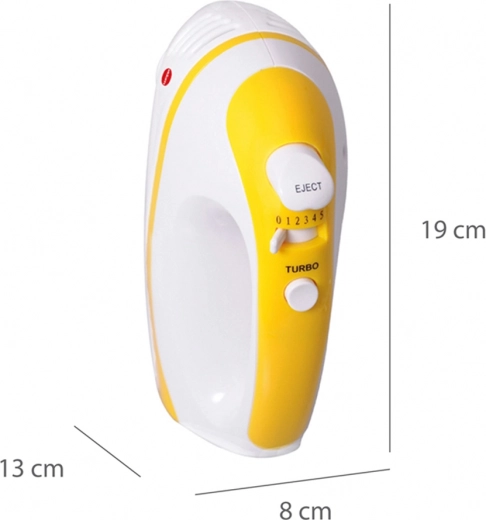 5 greičio lygių, 300 W galia