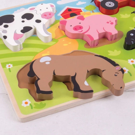 Learning through play: farm animals