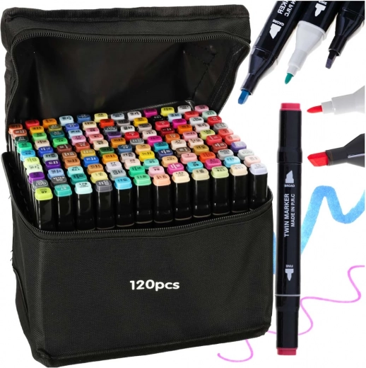 120 colors in a practical case