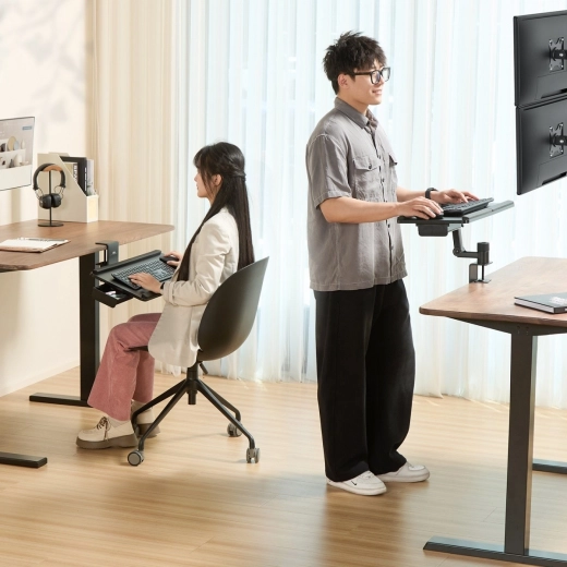 Ergonomic typing and more desk space