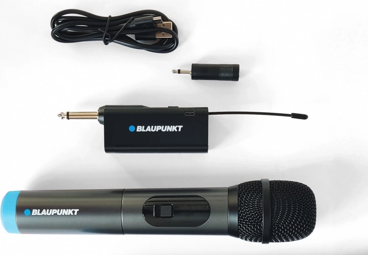 Universal connectivity: 6.3 mm jack + 3.5 mm adapter