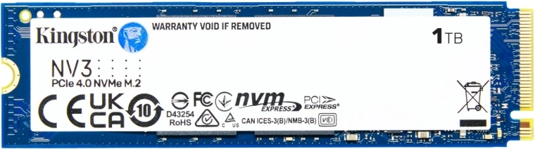 Higher performance with PCIe NVMe Gen 4x4
