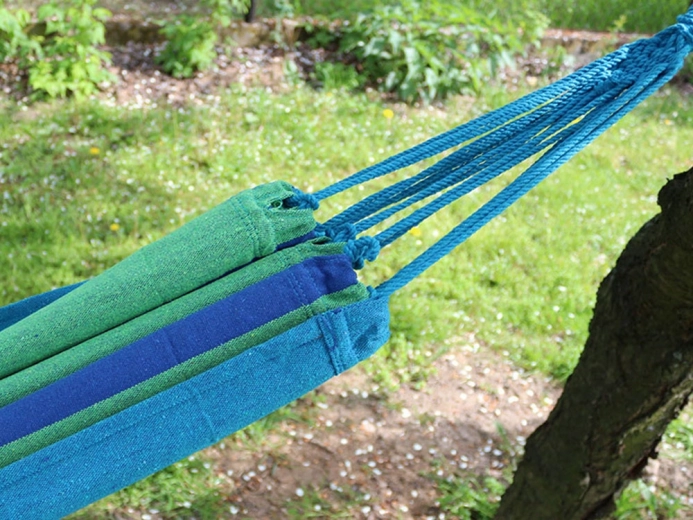 Patvari medžiaga ir tvirtos virvės