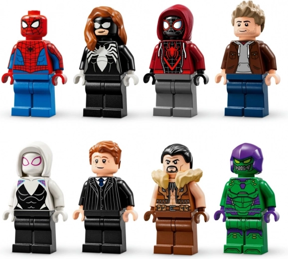 8 ikoniškos minifigūrėlės ir veiksmo priedai