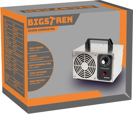 20 000 mg/h galia greitam, giliam ozonavimui