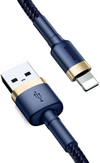 Durable textile braid and metal connectors
