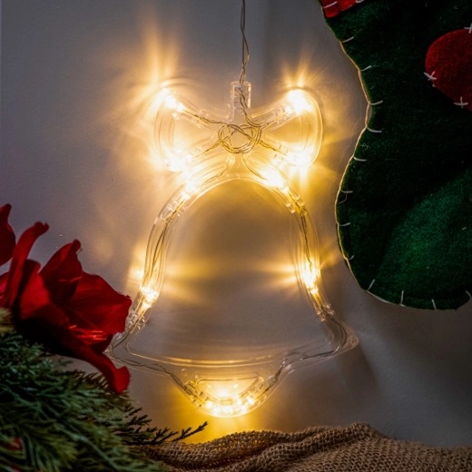 Šilta balta šviesa jaukumui