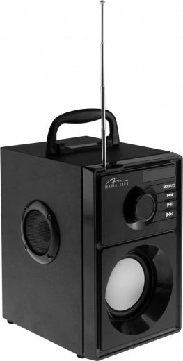 FM radio with telescopic antenna