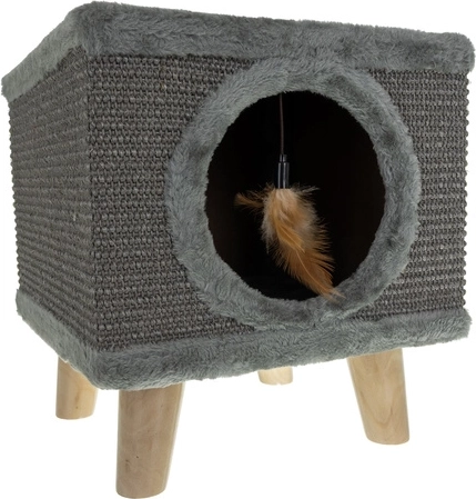 Stabili konstrukcija ant medinių kojelių