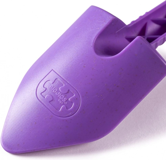 Purple color with logo