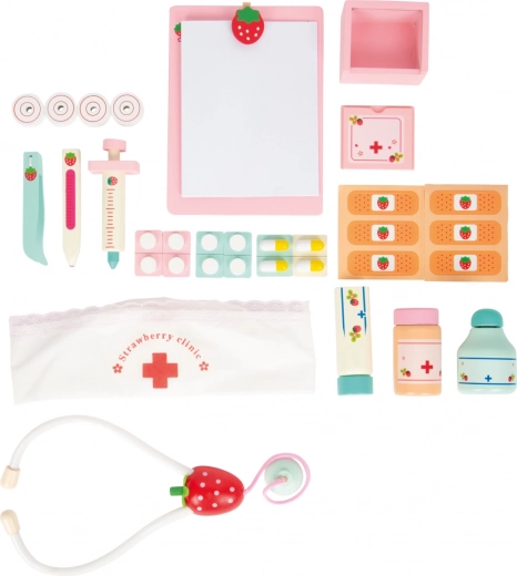 Žavus braškių dizainas