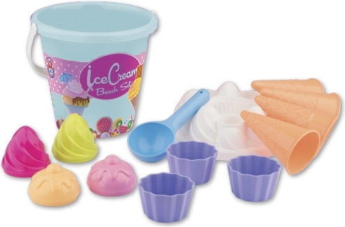 Fantazijos kupinas ledų rinkinys