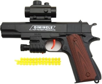 Saugus šaudymas minkštais kamuoliukais