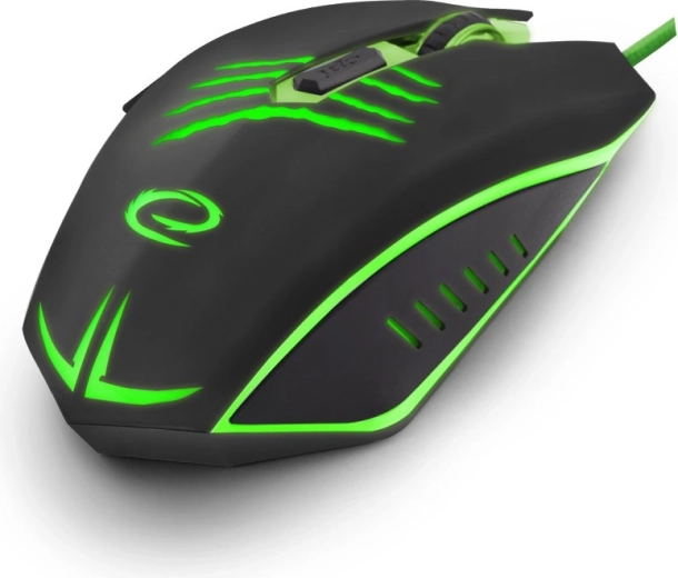 Tikslus optinis jutiklis ir perjungiamas DPI