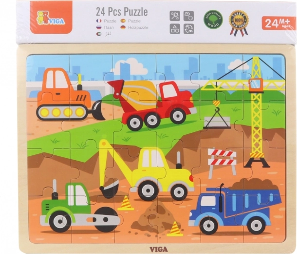 Tvirti mediniai gabalėliai mažoms rankoms