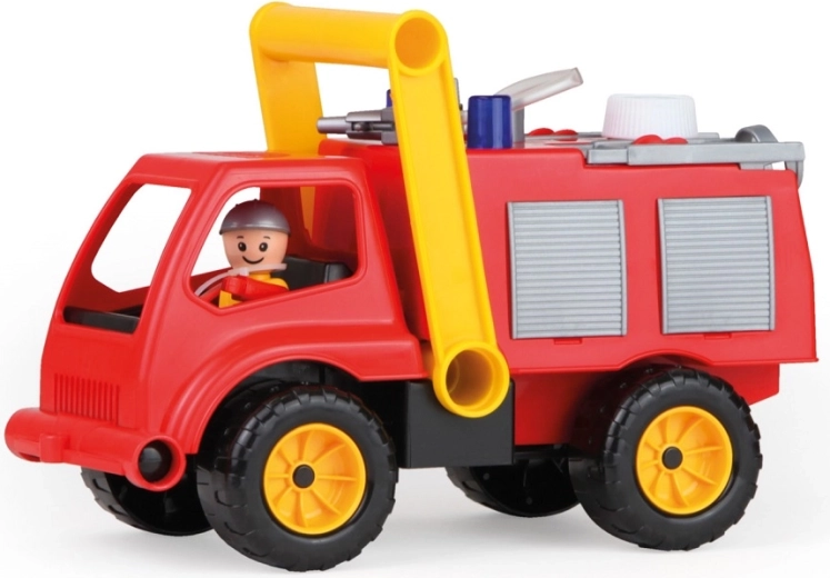 Atidaroma kabina su ugniagesio figūrėle