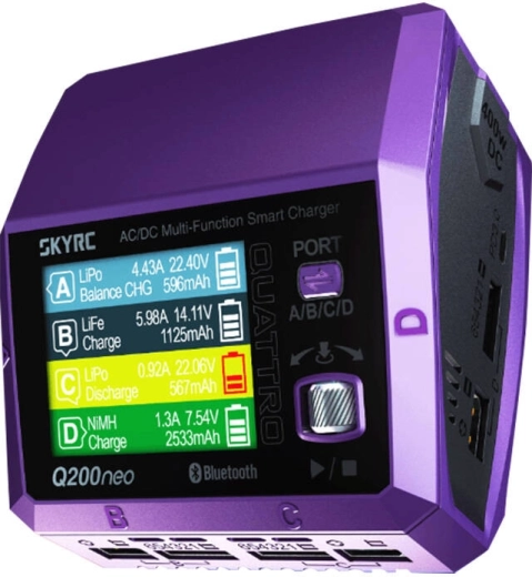 Valdymas per Bluetooth ir Charge Master