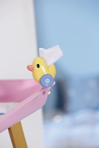 Nuimamas servetėlių dėklas su ančiuku