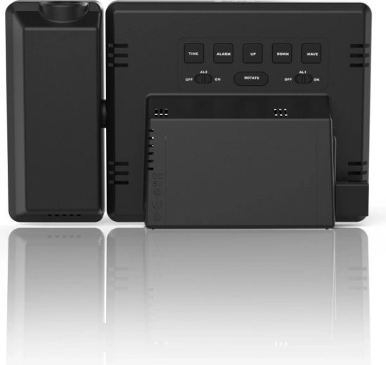 Accurate DCF time and smart alarm for two
