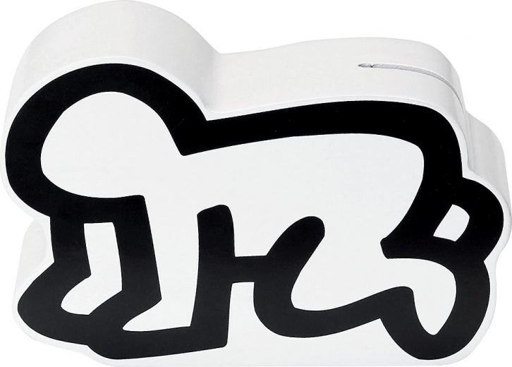 Ikoniškas KEITH HARING poparto dizainas