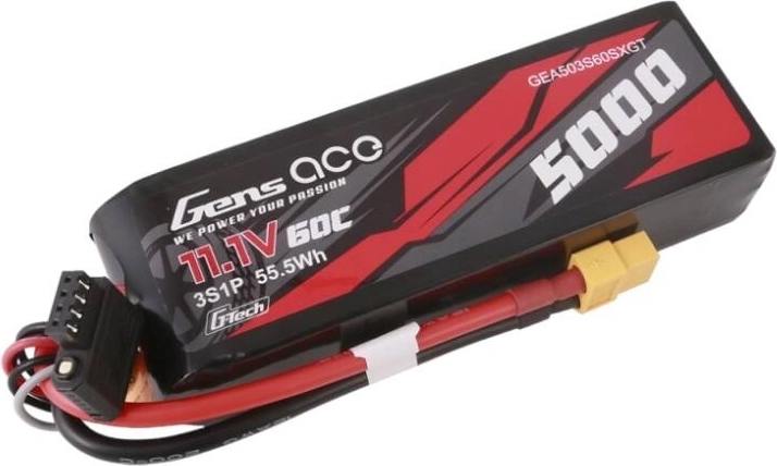 5000 mAh talpa ilgesniam važiavimui