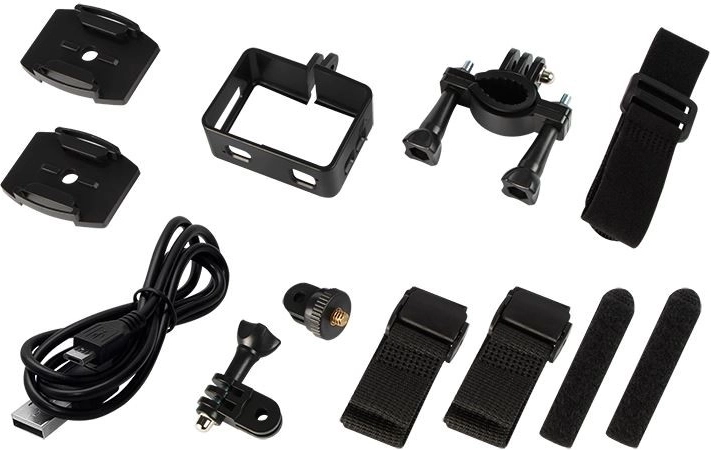 Rich accessories and waterproofing down to 30 meters