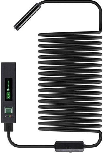 Semi-rigid 5 m cable for precise guidance