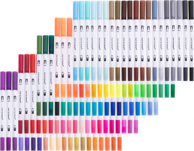 100 ryškių spalvų viename rinkinyje