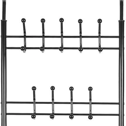 Net 18 kabliukų paltams ir priedams
