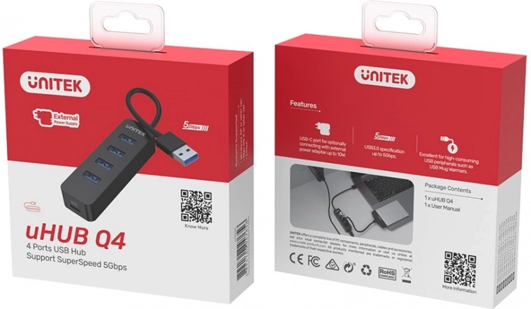 Papildomas maitinimas per USB‑C (iki 10 W)